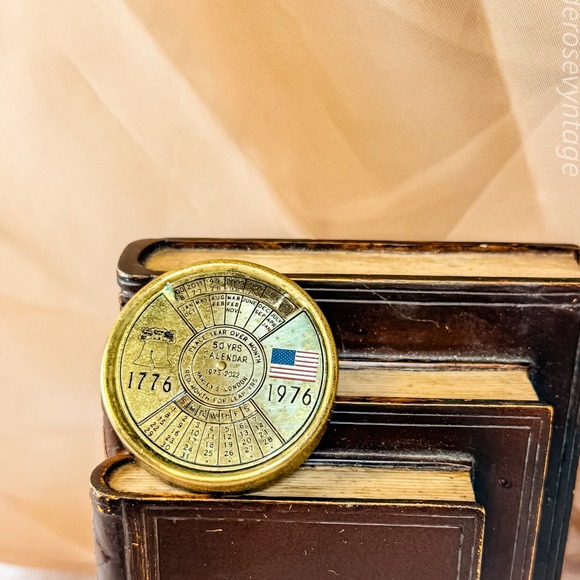 Brass Perpetual Calendar - Picture 1 of 5